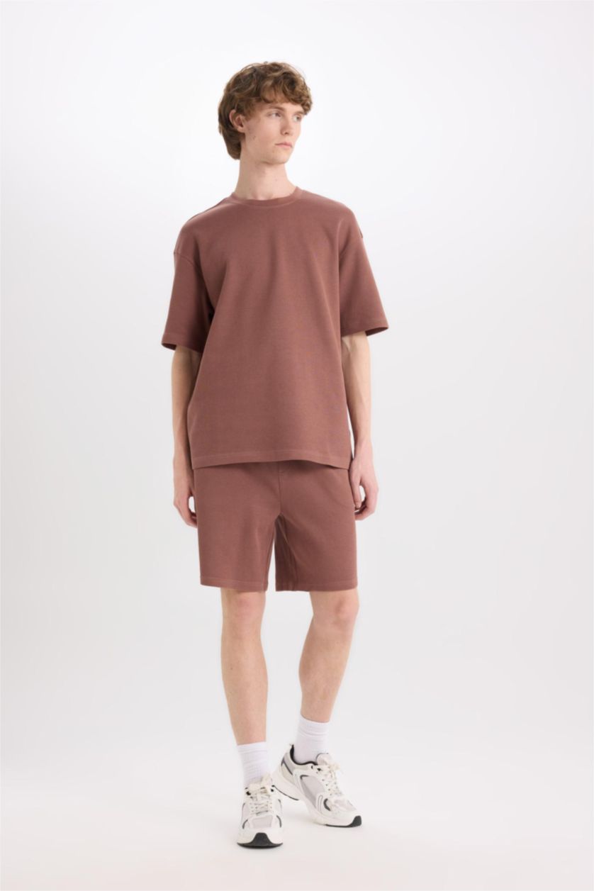 رجال بني فاتح شورت قطن سامبل قصة عادية