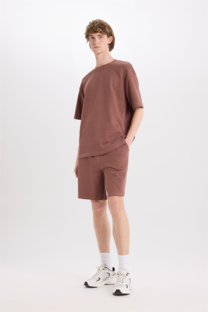 رجال بني فاتح شورت قطن سامبل قصة عادية