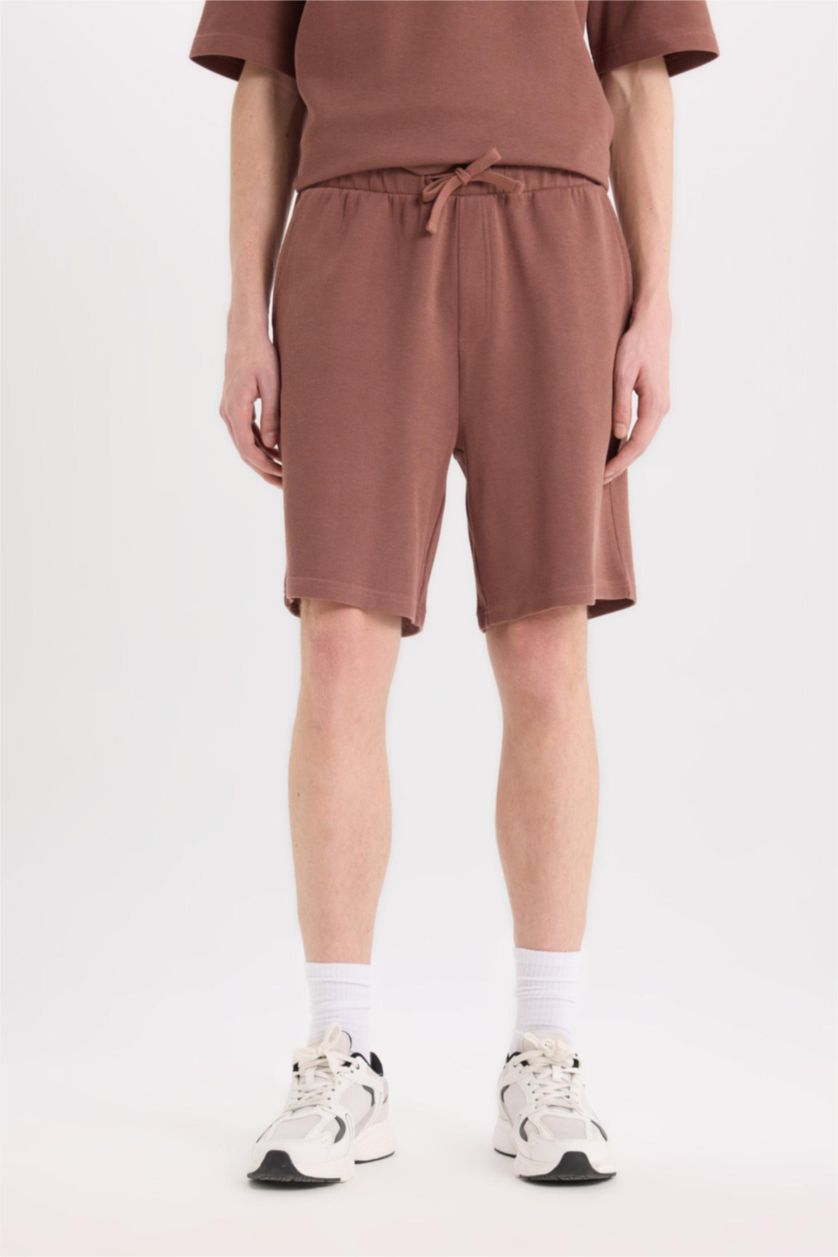 رجال بني فاتح شورت قطن سامبل قصة عادية