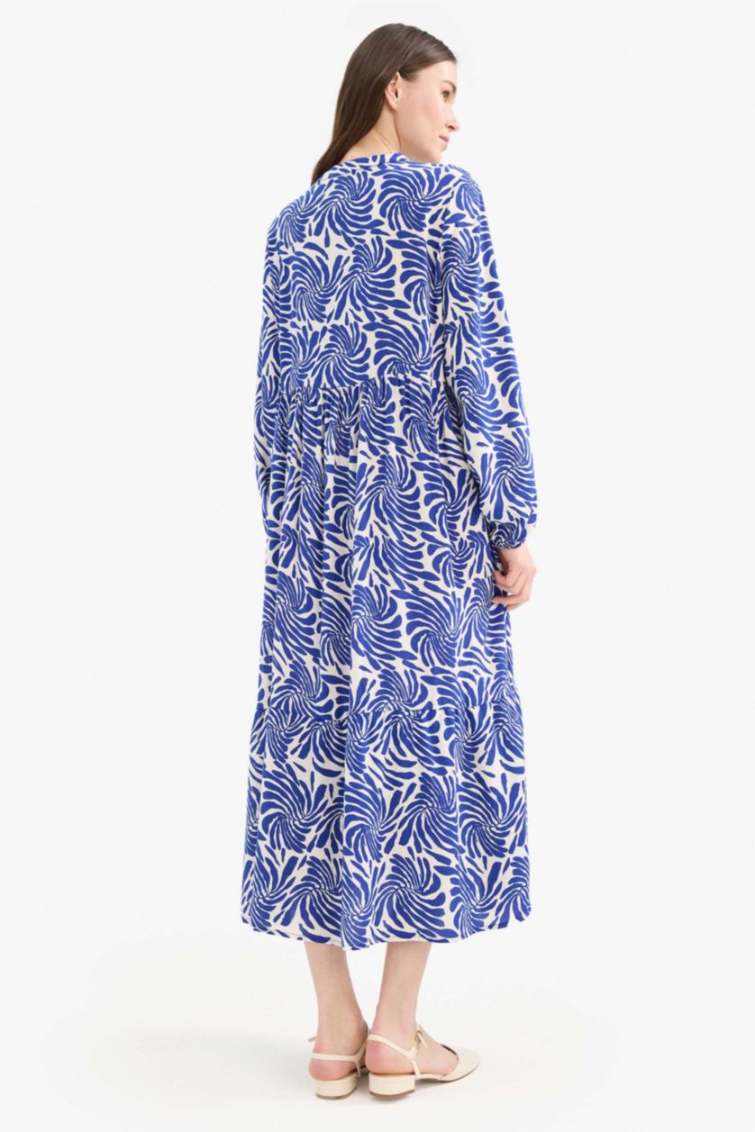 WOMAN Ecru Viscose Dress