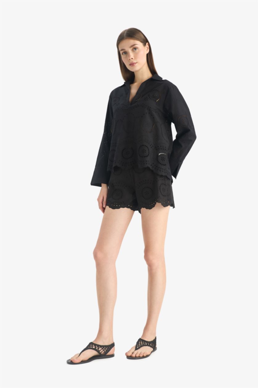 Women Black Beachwear