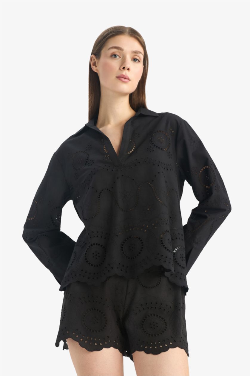 Women Black Beachwear