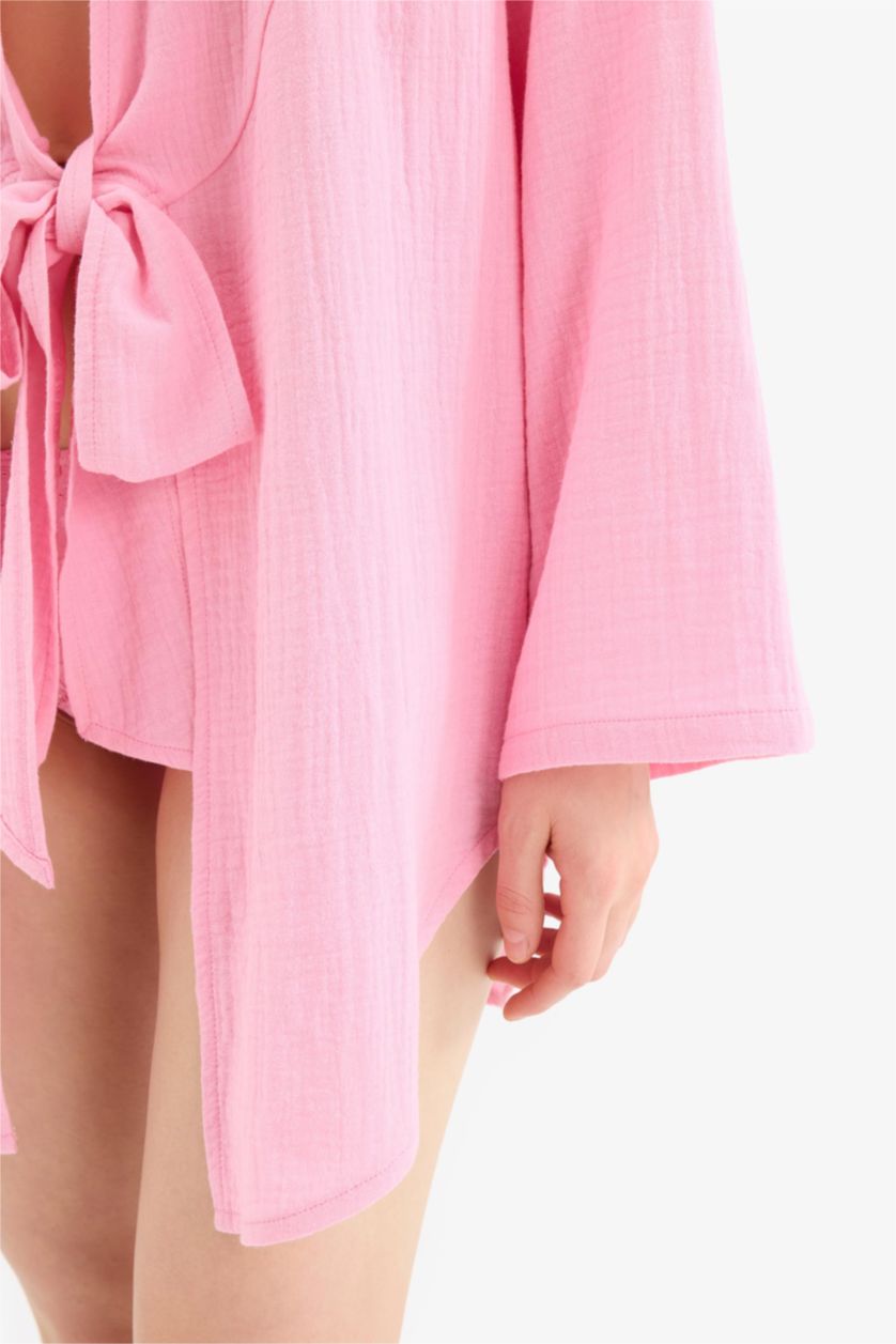 Әйелдерге Қызғылт Fall in Love қалыпты пішім Жағажай киімі