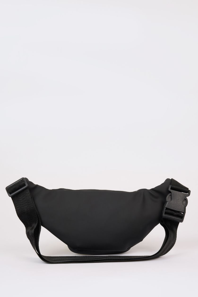 Erkek Siyah Erkek Suni Deri Bel Çantası