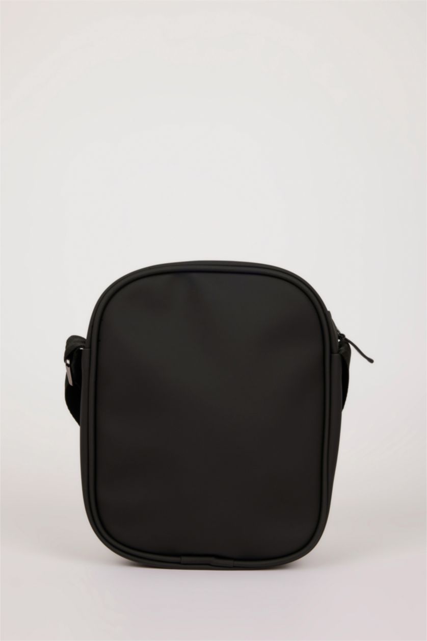 Erkek Siyah Erkek Suni Deri Çapraz Çanta