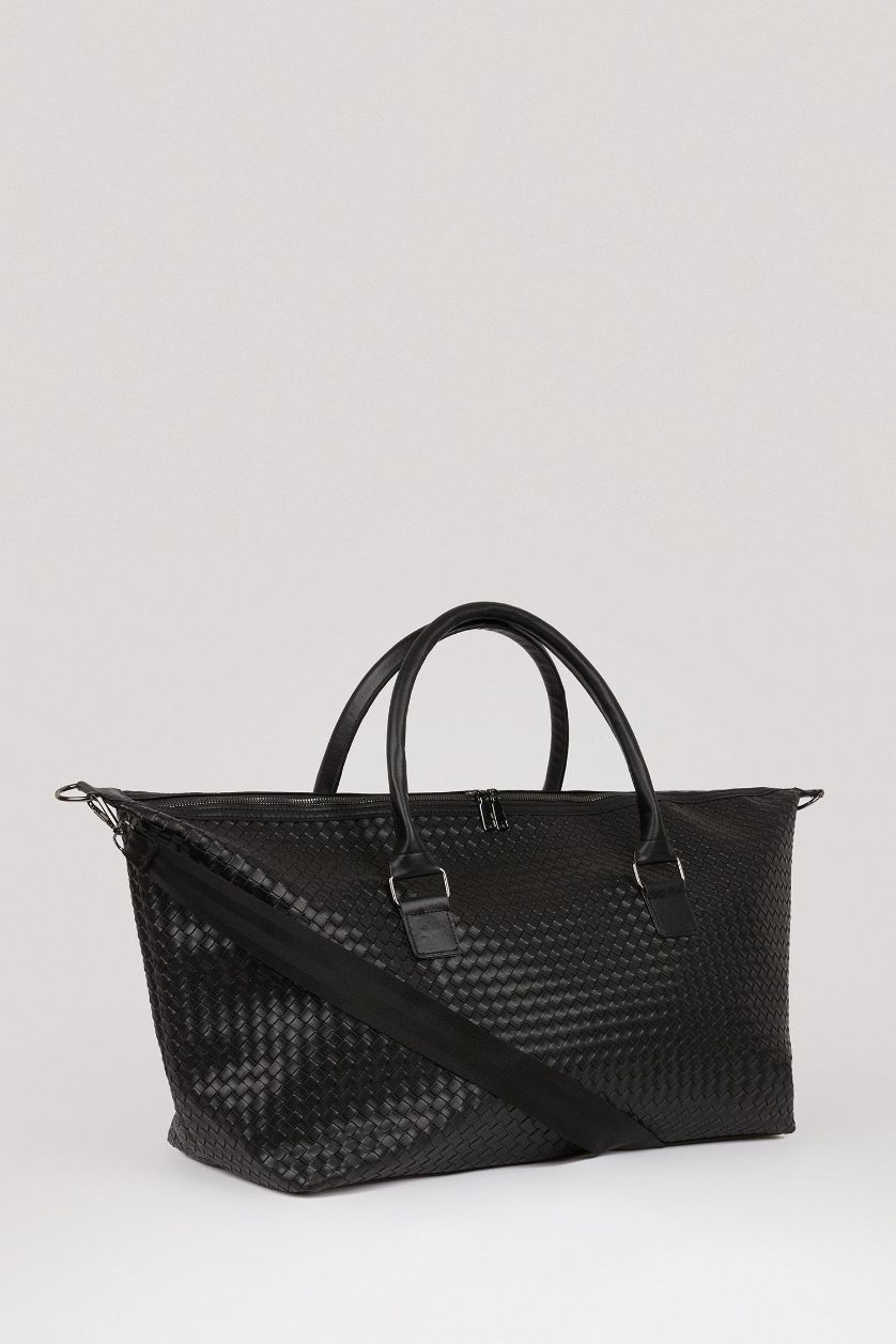 Мужчины Черный Спортивная сумка из искусственной кожи для мужчин