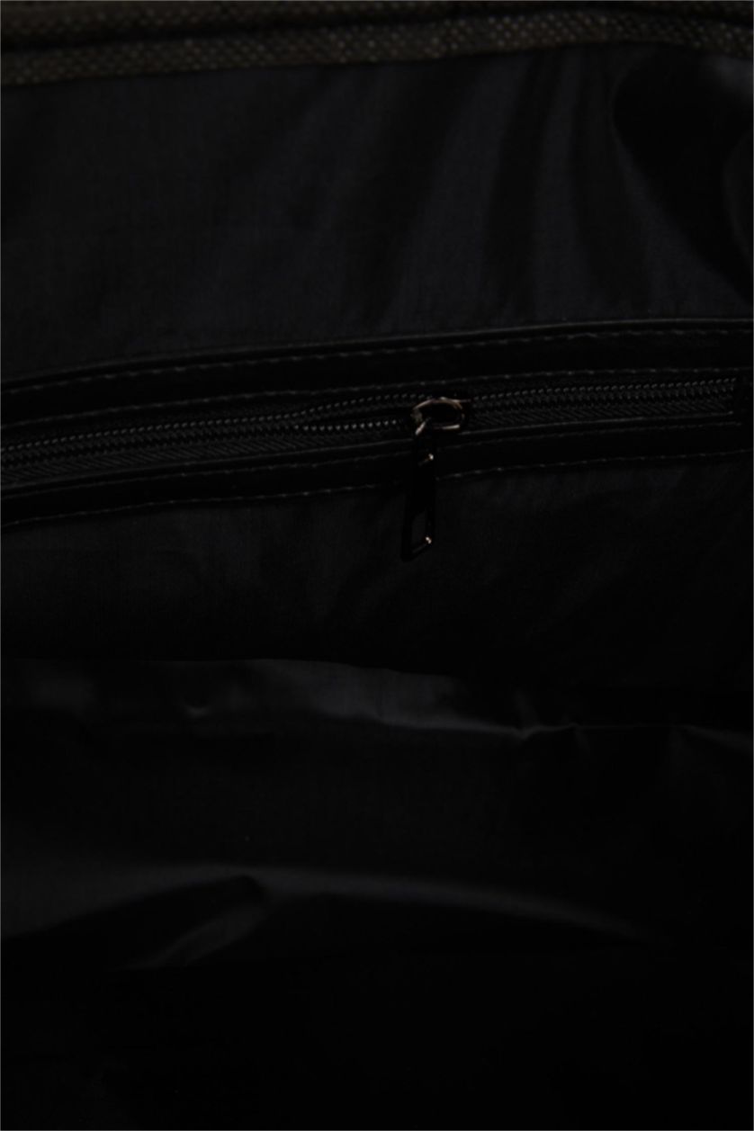 Мужчины Черный Спортивная сумка из искусственной кожи для мужчин