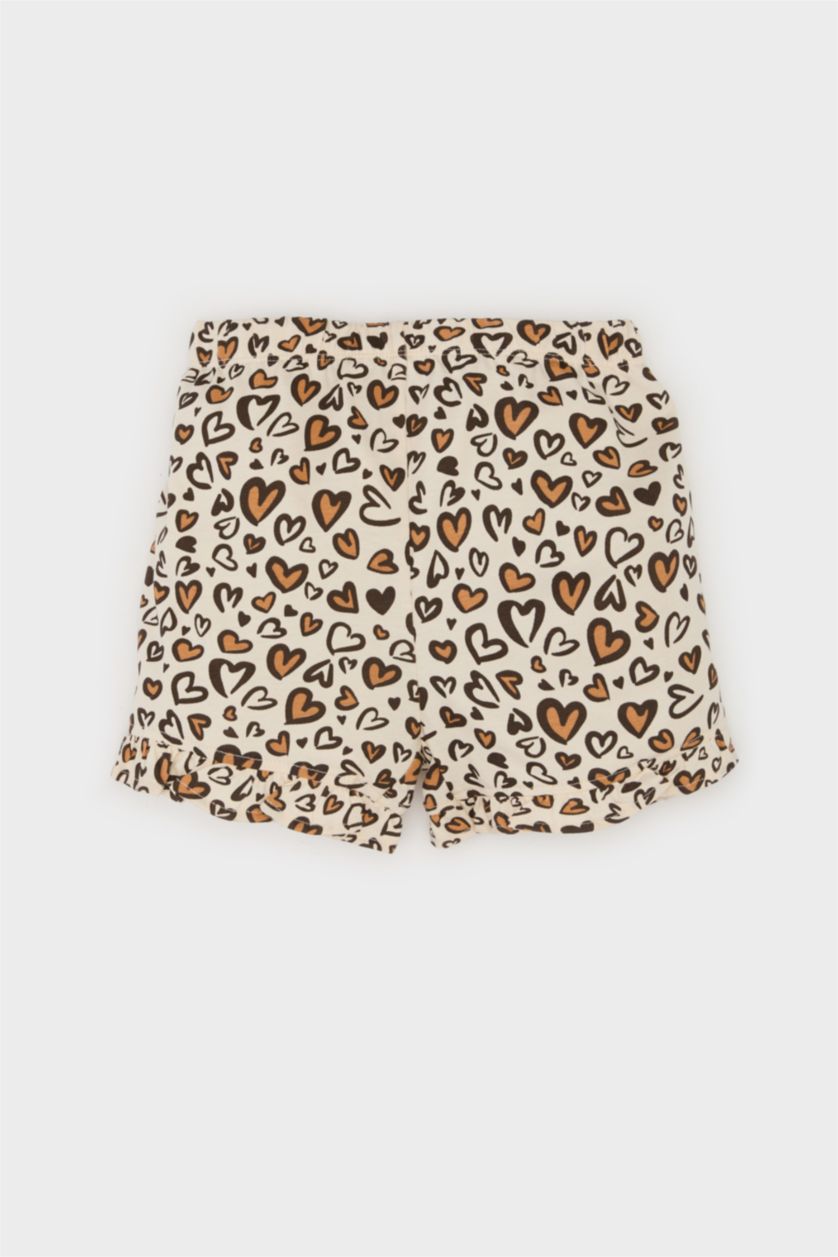 BABY GIRL Sand Baby Girl Patterned 2 Piece Set