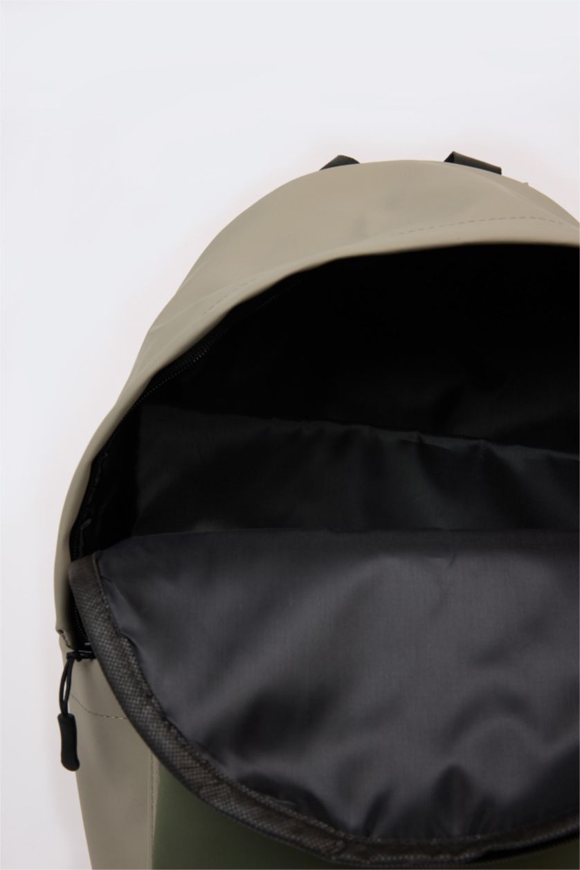 Erkek Çocuk - Genç Erkek Bej Erkek Suni Deri Sırt Çantası