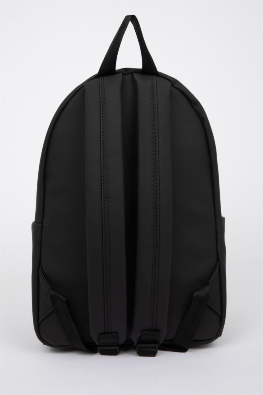 Erkek Çocuk - Genç Erkek Siyah Erkek Suni Deri Sırt Çantası