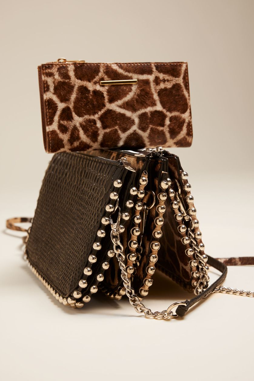 Әйелдерге қара Әйелдерге полиуретан иық сөмкесі