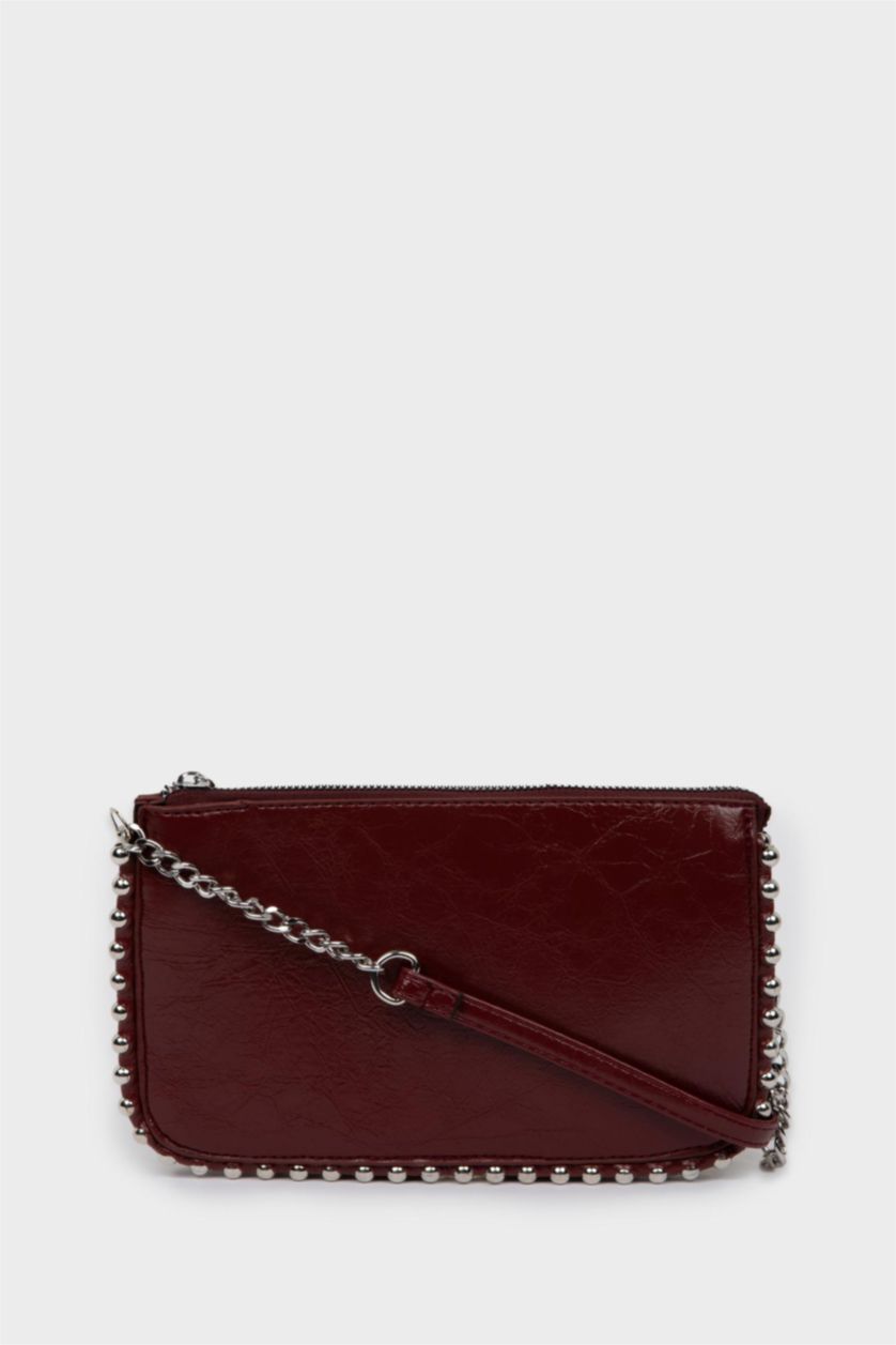 نساء خمري حقيبة كروس بودي