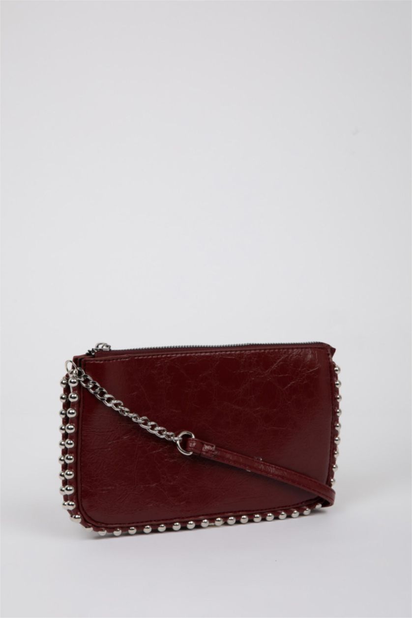 نساء خمري حقيبة كروس بودي