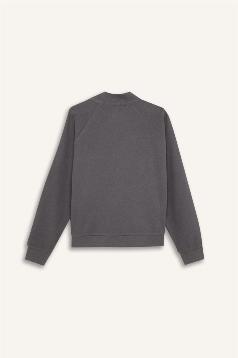Kadın Antrasit Oversıze Sweatshirt