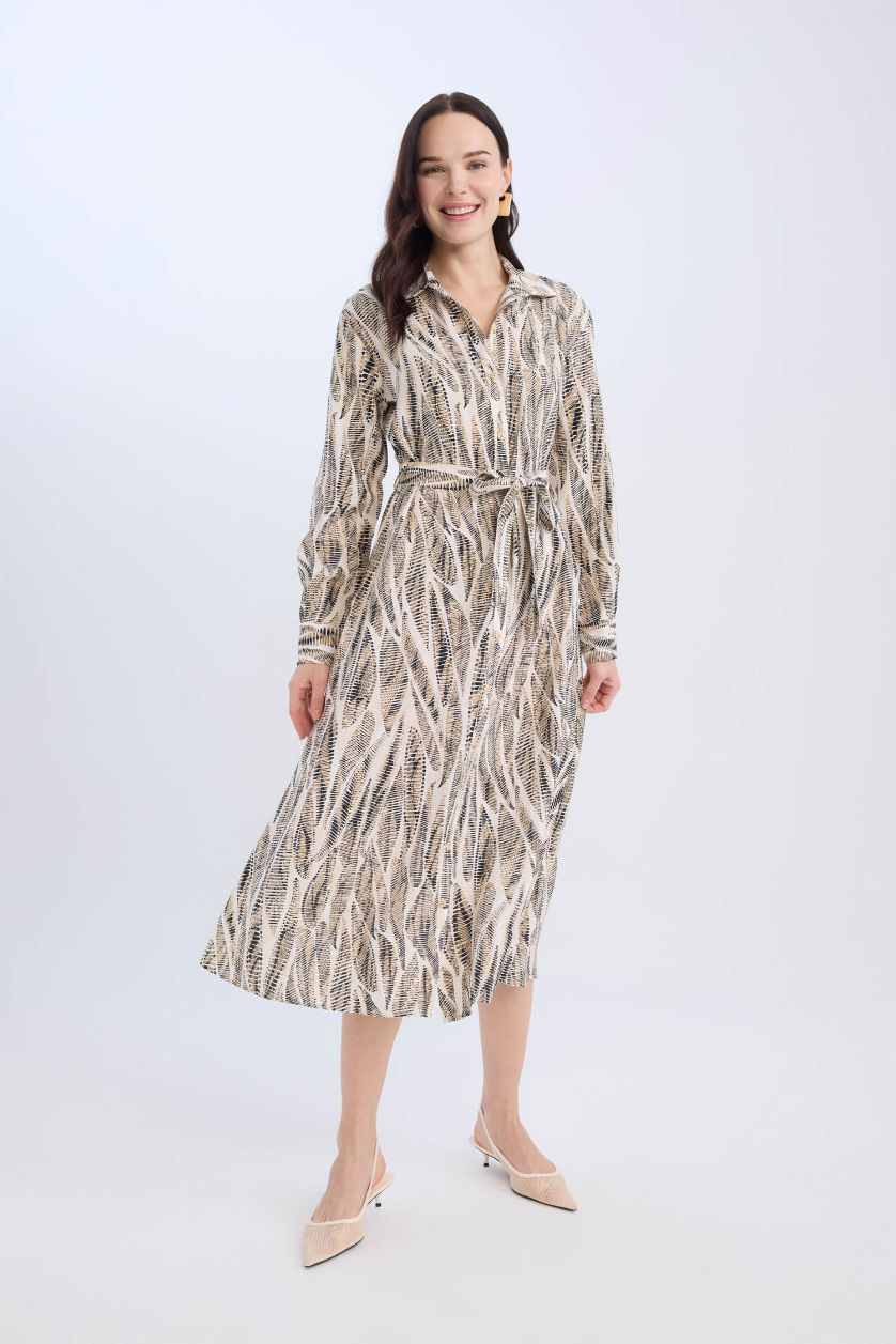 Әйелдерге экру қалыпты пішім v жаға ұзын жеңді Ұзын жеңді тоқылған көйлек