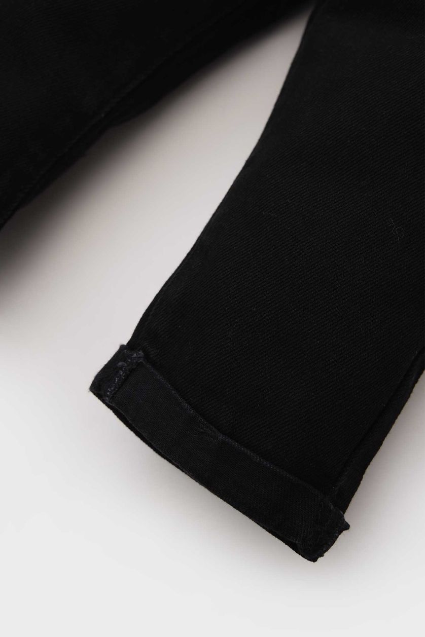 BÉBÉ GARÇON Anthracite Salopette en jean pour bébé garçon