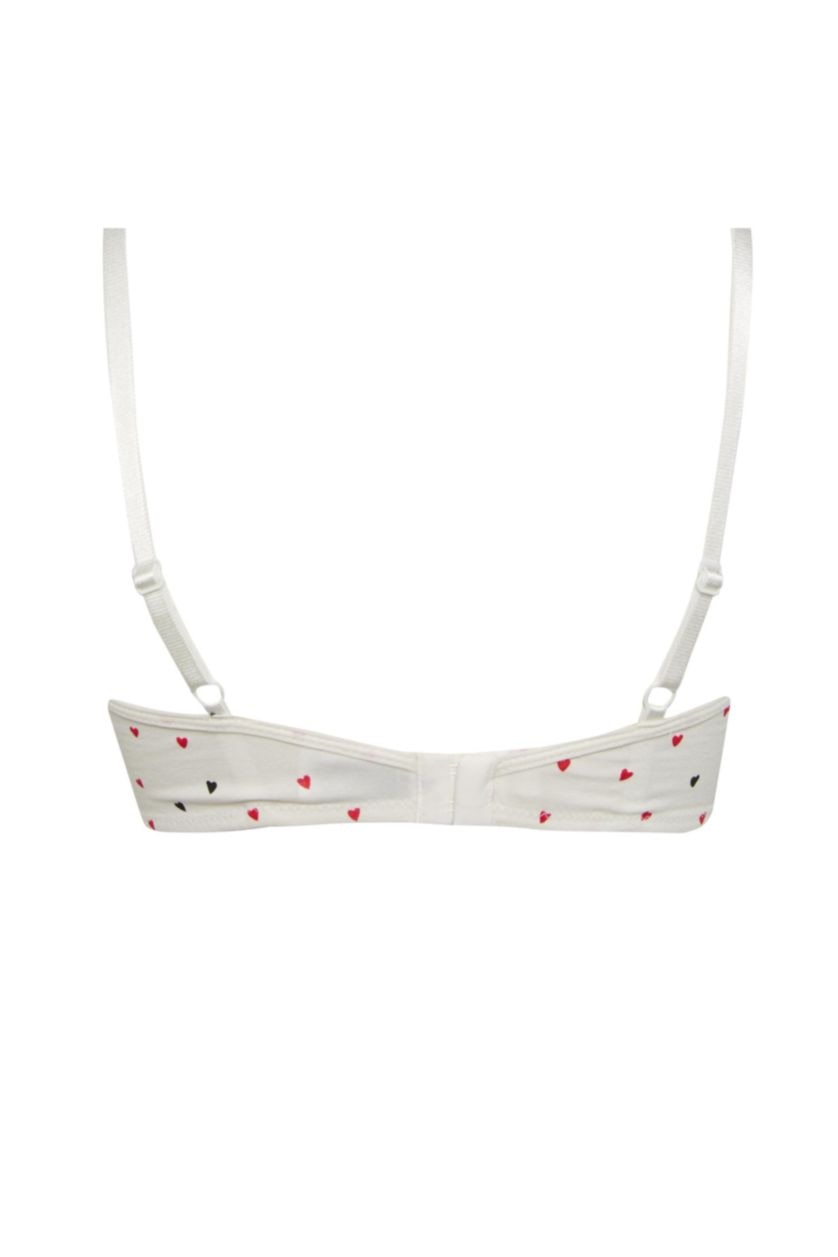 نساء بيج فاتح حمالة صدر برا بطبعة قلب من Fall in Love