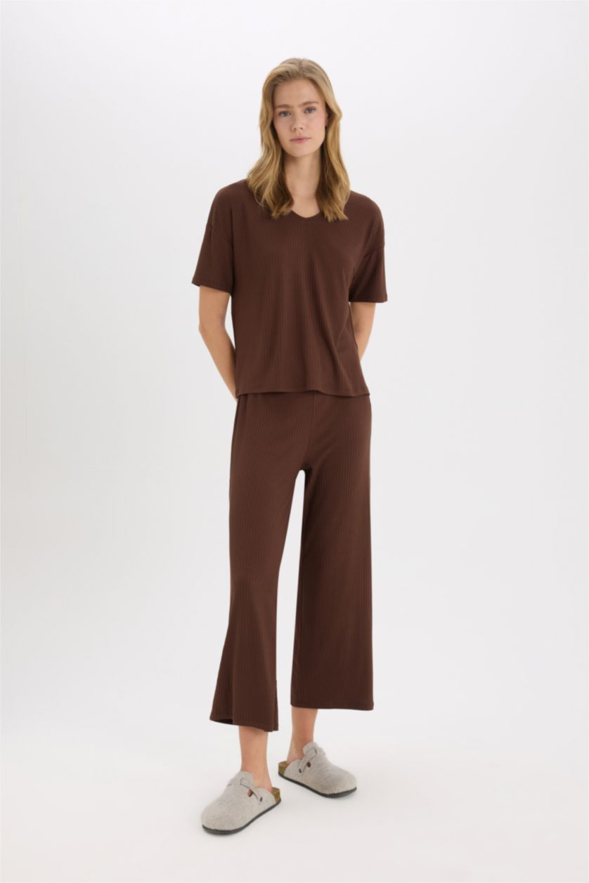 WOMAN Brown 2 piece Regular Fit Set