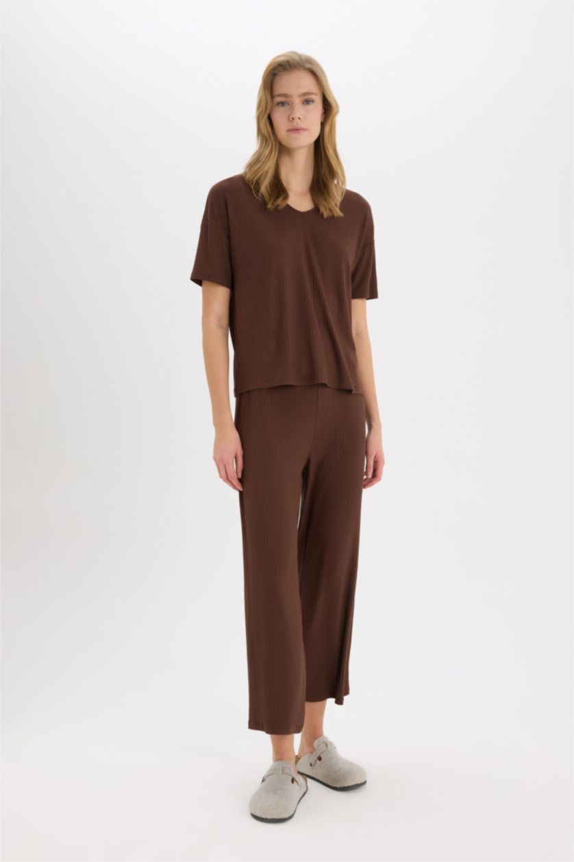 WOMAN Brown 2 piece Regular Fit Set