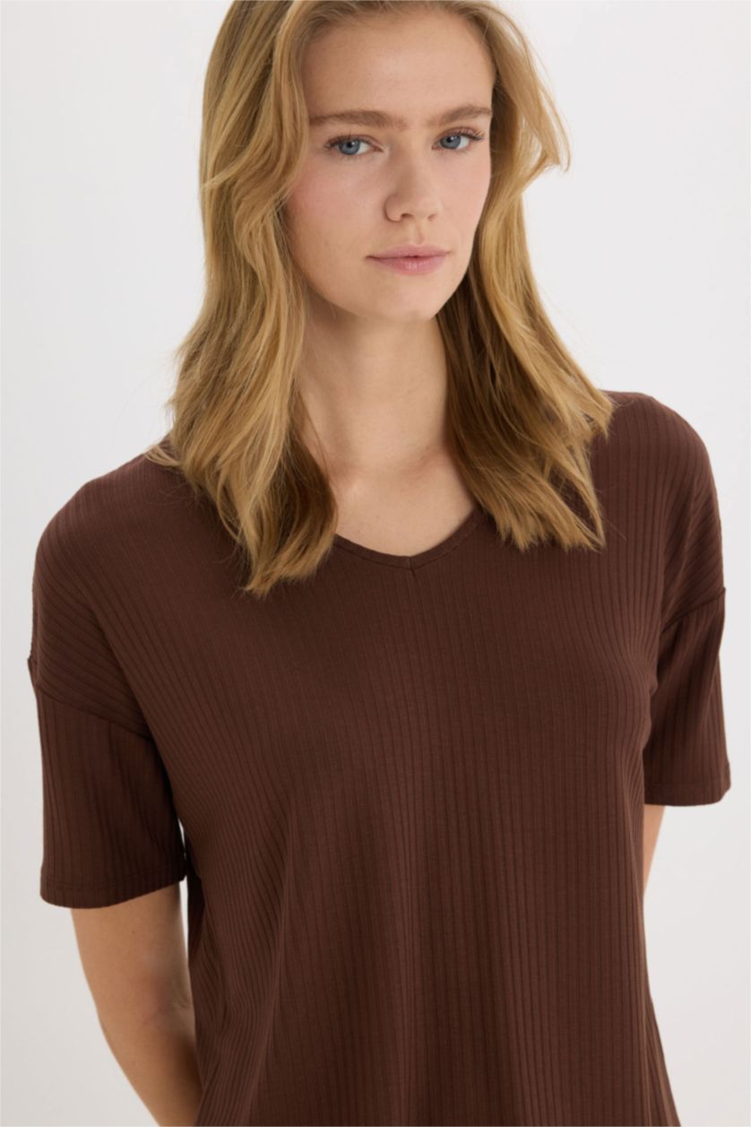 WOMAN Brown 2 piece Regular Fit Set