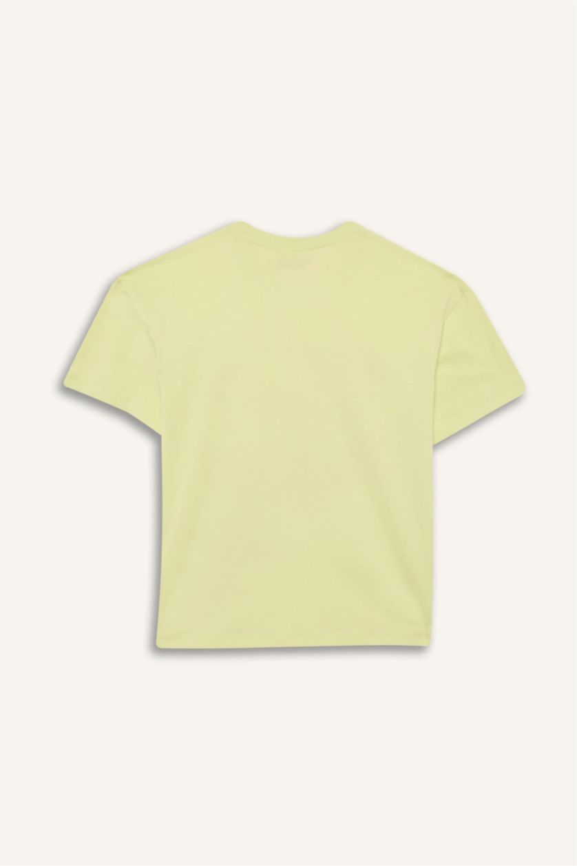 Kız Çocuk - Genç Kız Mint Looney Tunes Relax Fit Bisiklet Yaka Kısa Kollu Tişört Kız Çocuk