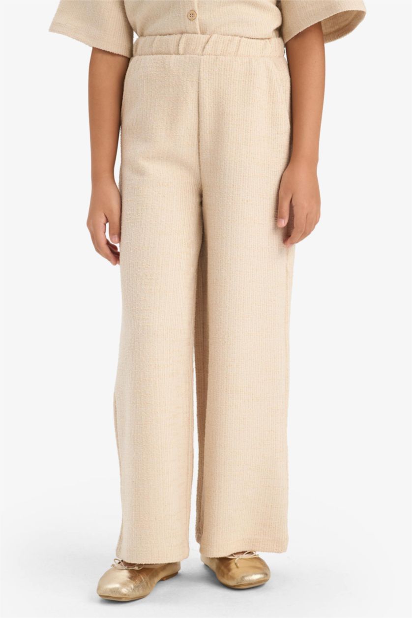 بناتي بيج بنطلون بيبي بناتي وايد ليج برجل واسع