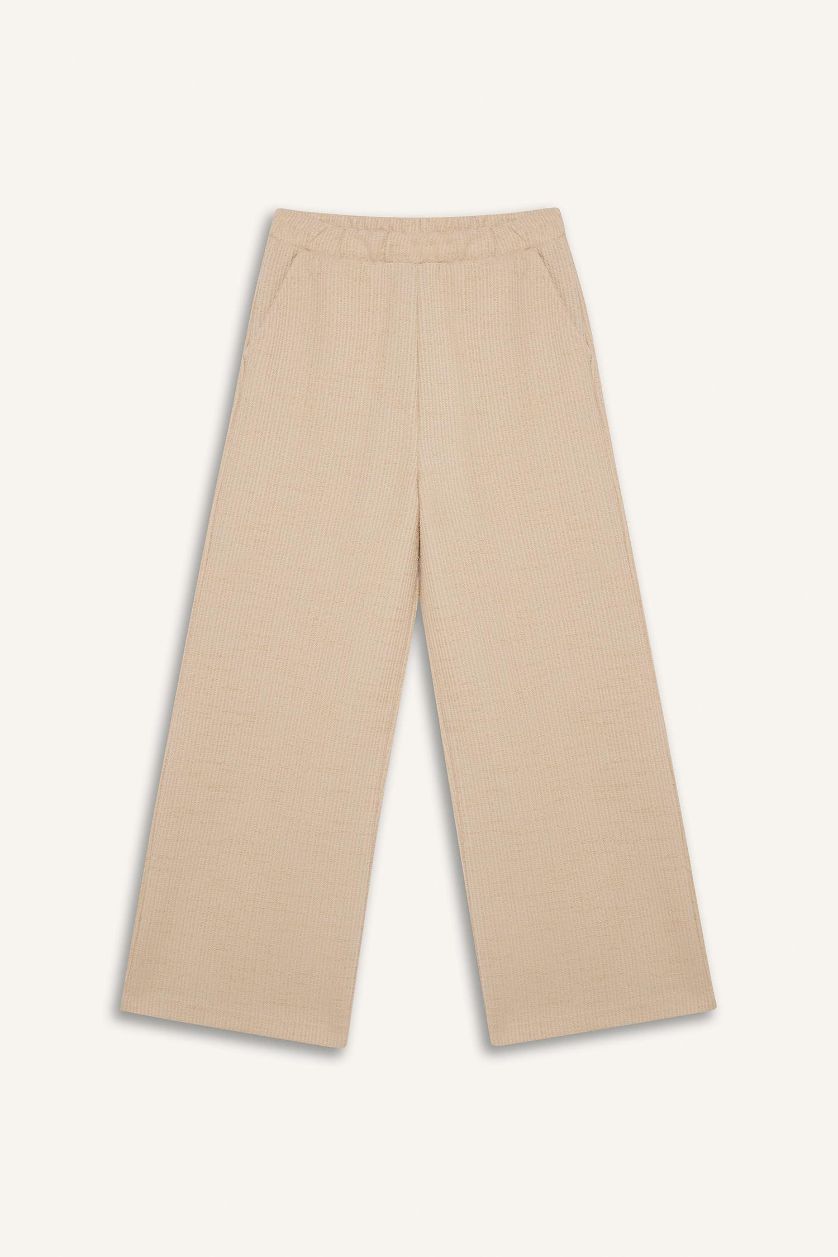 بناتي بيج بنطلون بيبي بناتي وايد ليج برجل واسع