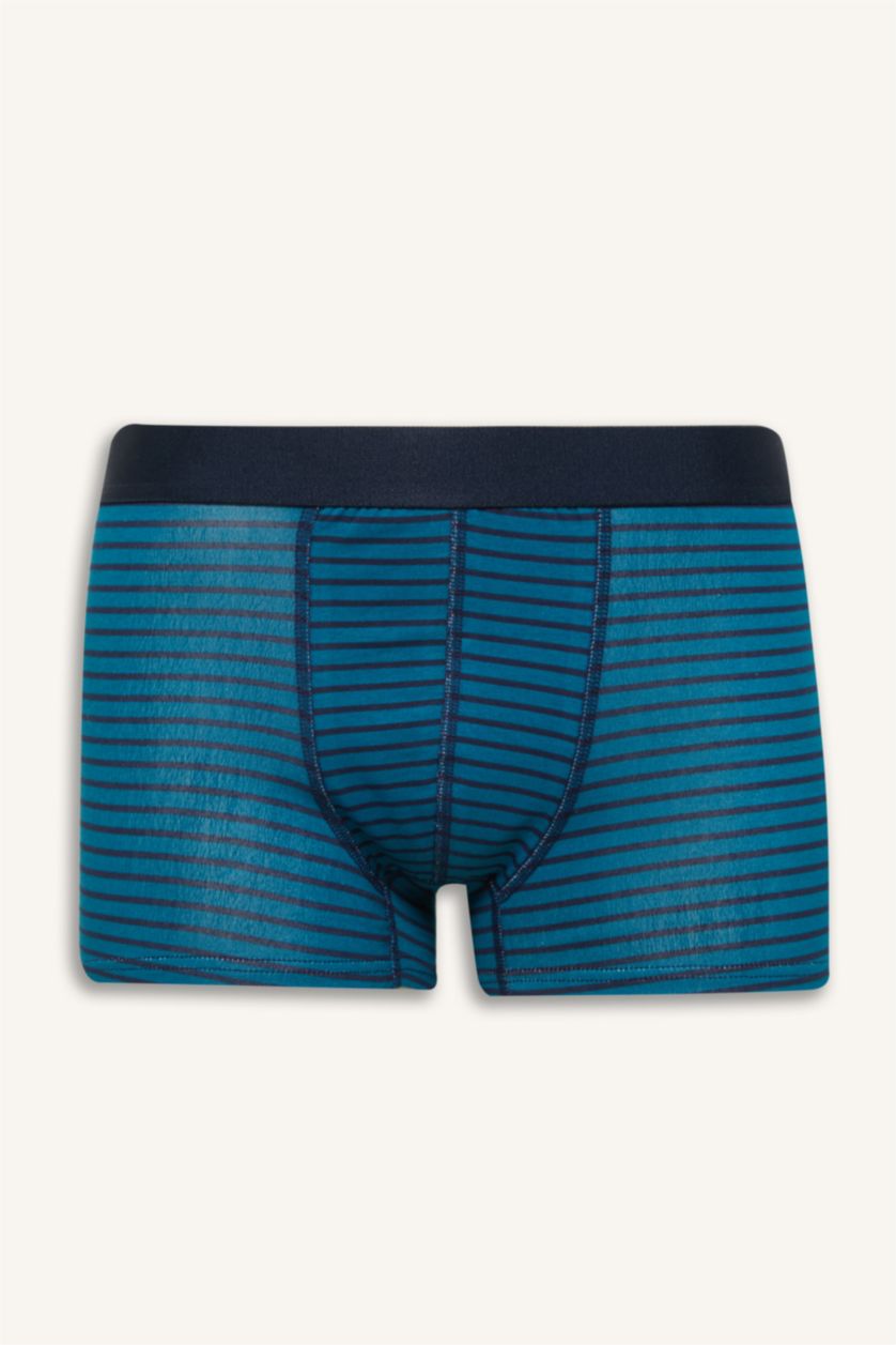 Erkek Lacivert Regular Fit 3'lü Boxer