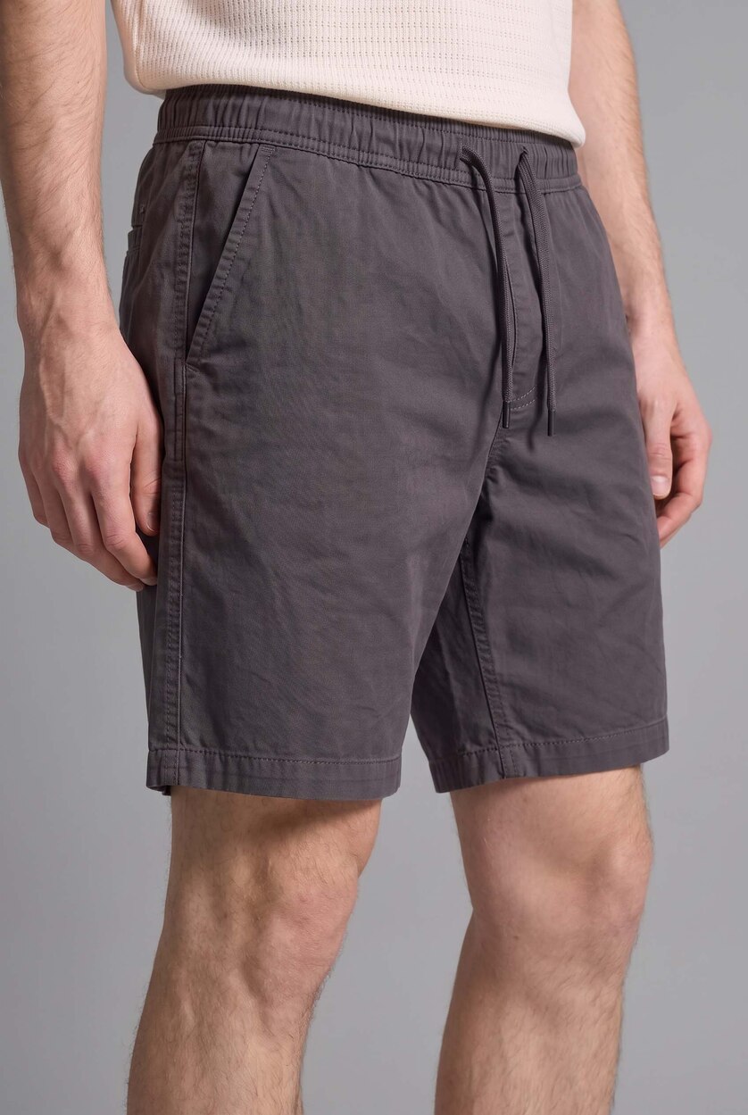 Erkek Antrasit Relaxed Fit Bermuda Şort