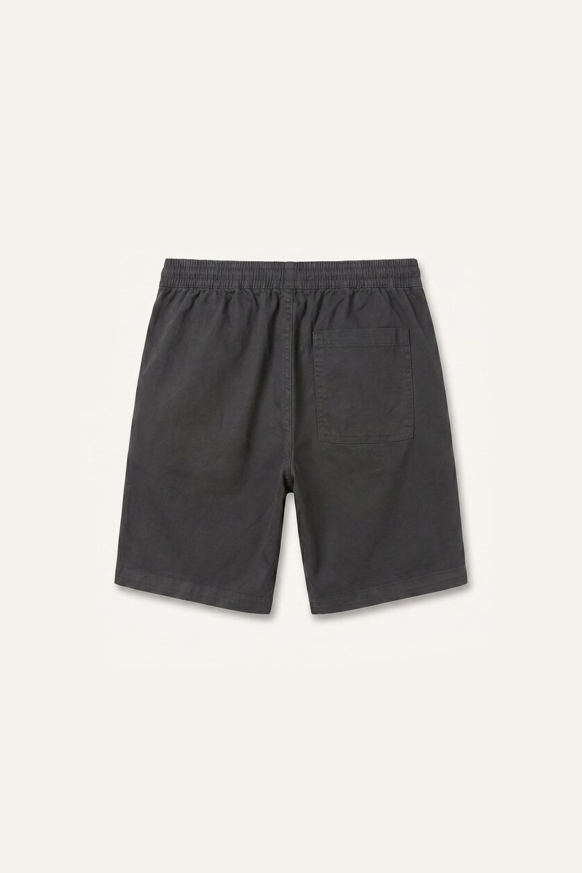 Erkek Antrasit Relaxed Fit Bermuda Şort