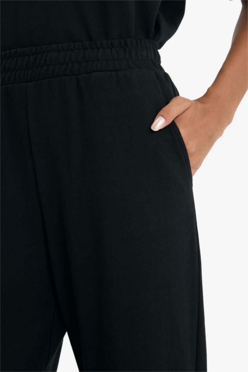 WOMAN Black Wide Leg Trousers