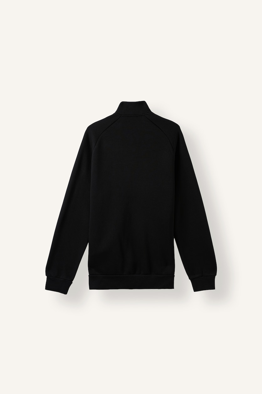 Мужчины Черный Свитшот Boxy Fit