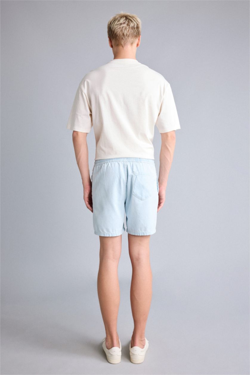 رجال أزرق ثلجي Relax Fit Denim