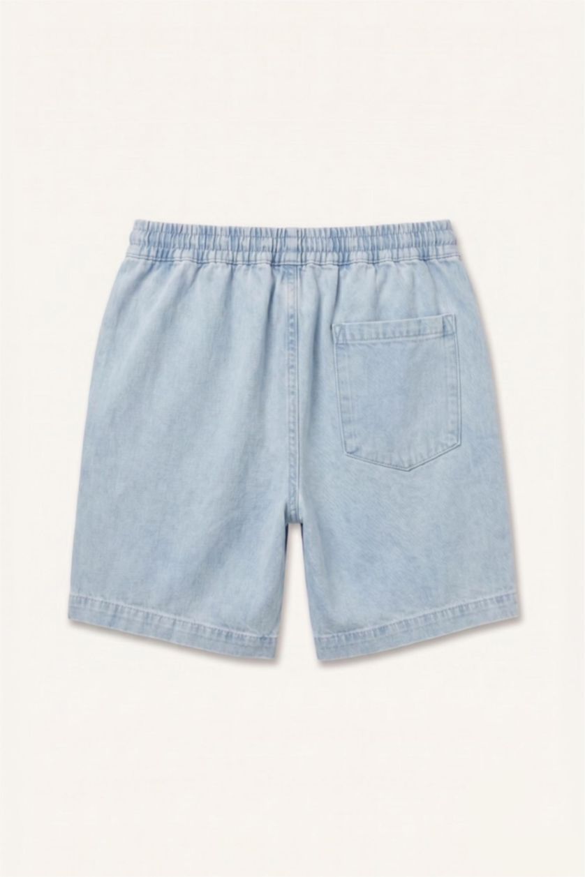 رجال أزرق ثلجي Relax Fit Denim