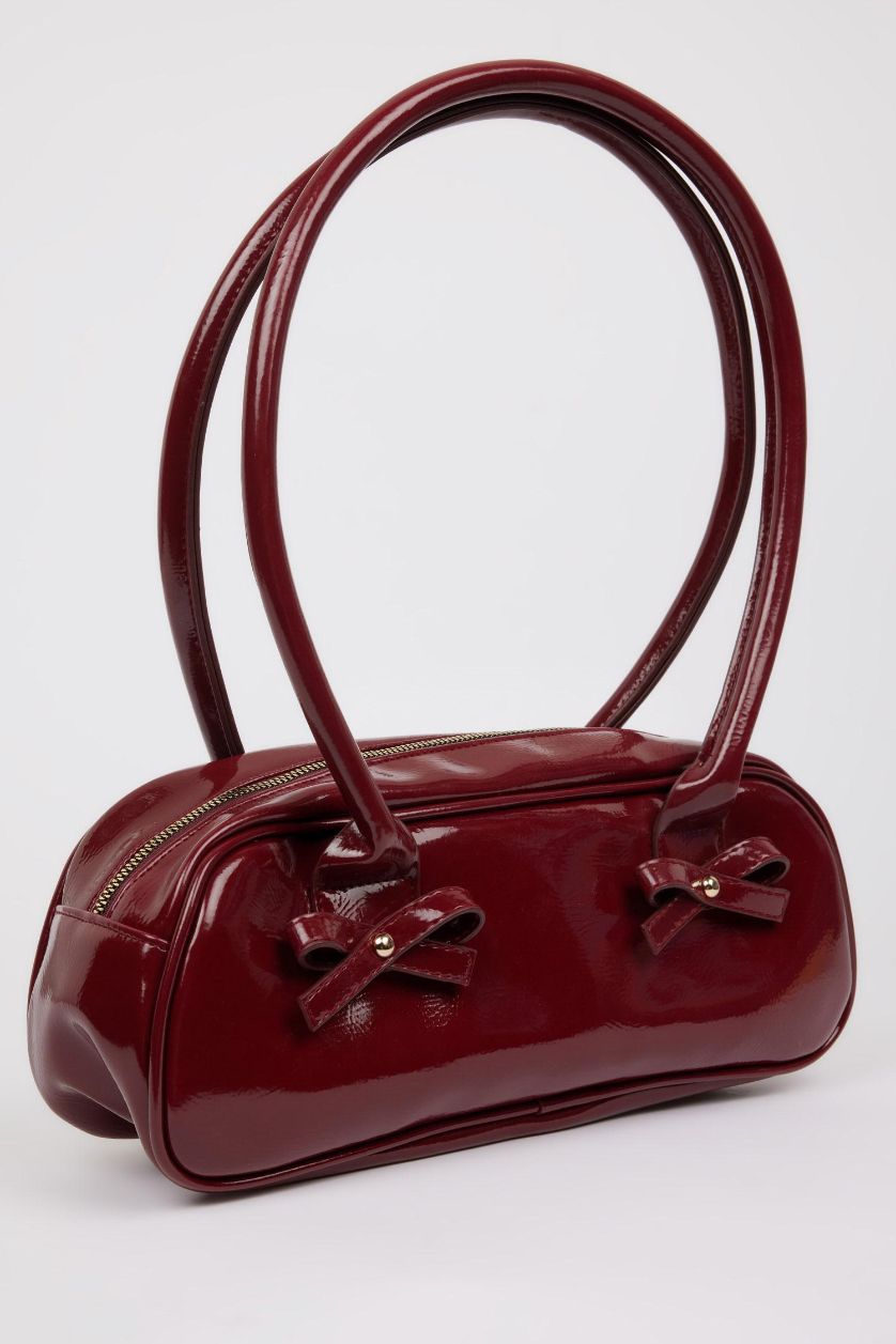 Kadın Bordo Kadın Omuz Çantası