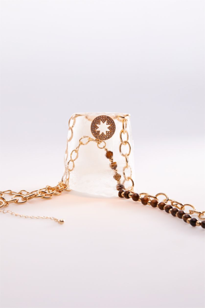 Kadın Karma Kadın Zincir Kolye