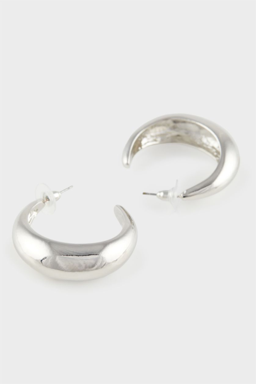 Kadın Altın Kadın 2'li Taşlı Silver Küpe