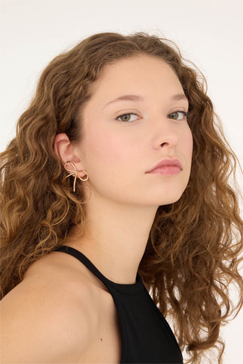 FEMME Altın Lot de 3 paires de Boucles d'oreilles dorées pour femme