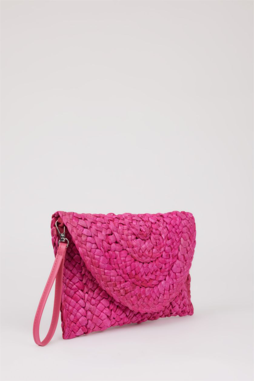 نساء زهري جنطة يد قش نسائي