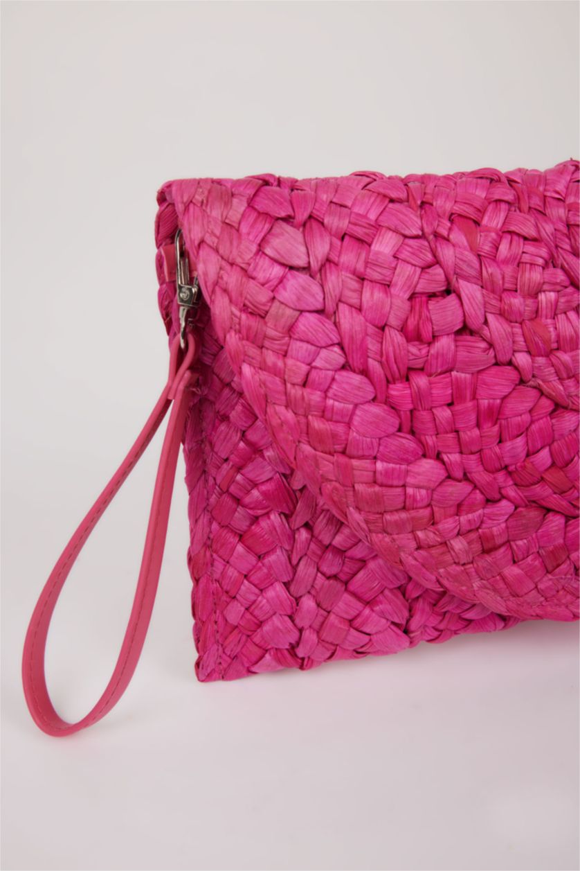 نساء زهري جنطة يد قش نسائي