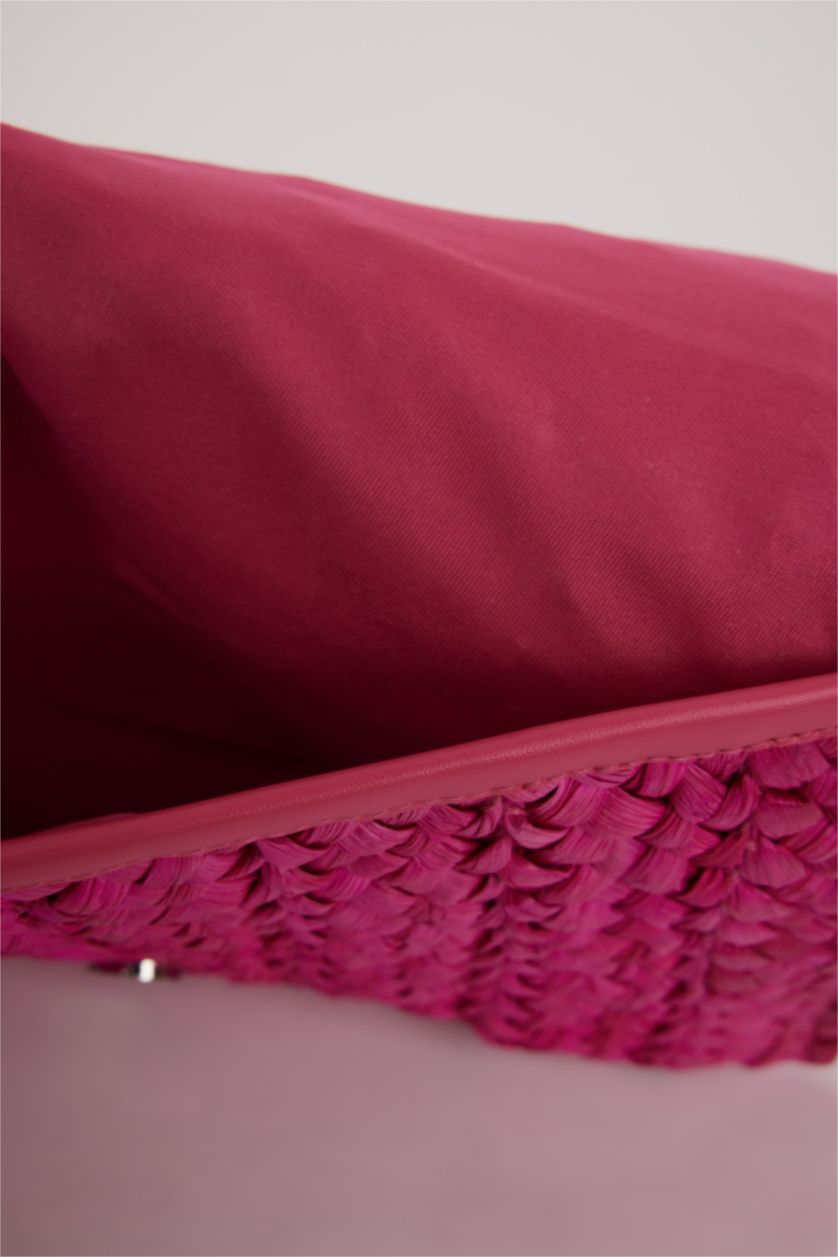 نساء زهري جنطة يد قش نسائي