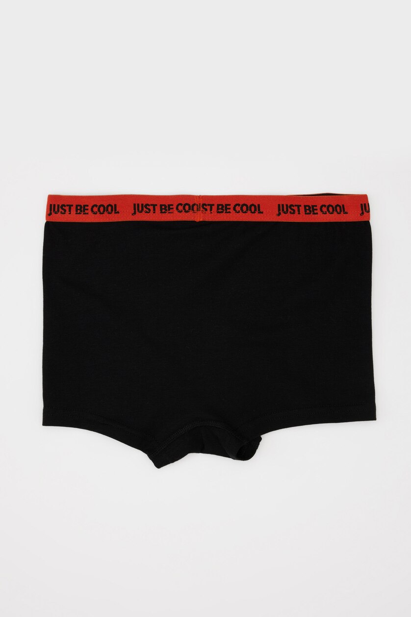 Erkek Çocuk - Genç Erkek Siyah 3'lü Boxer Erkek Çocuk