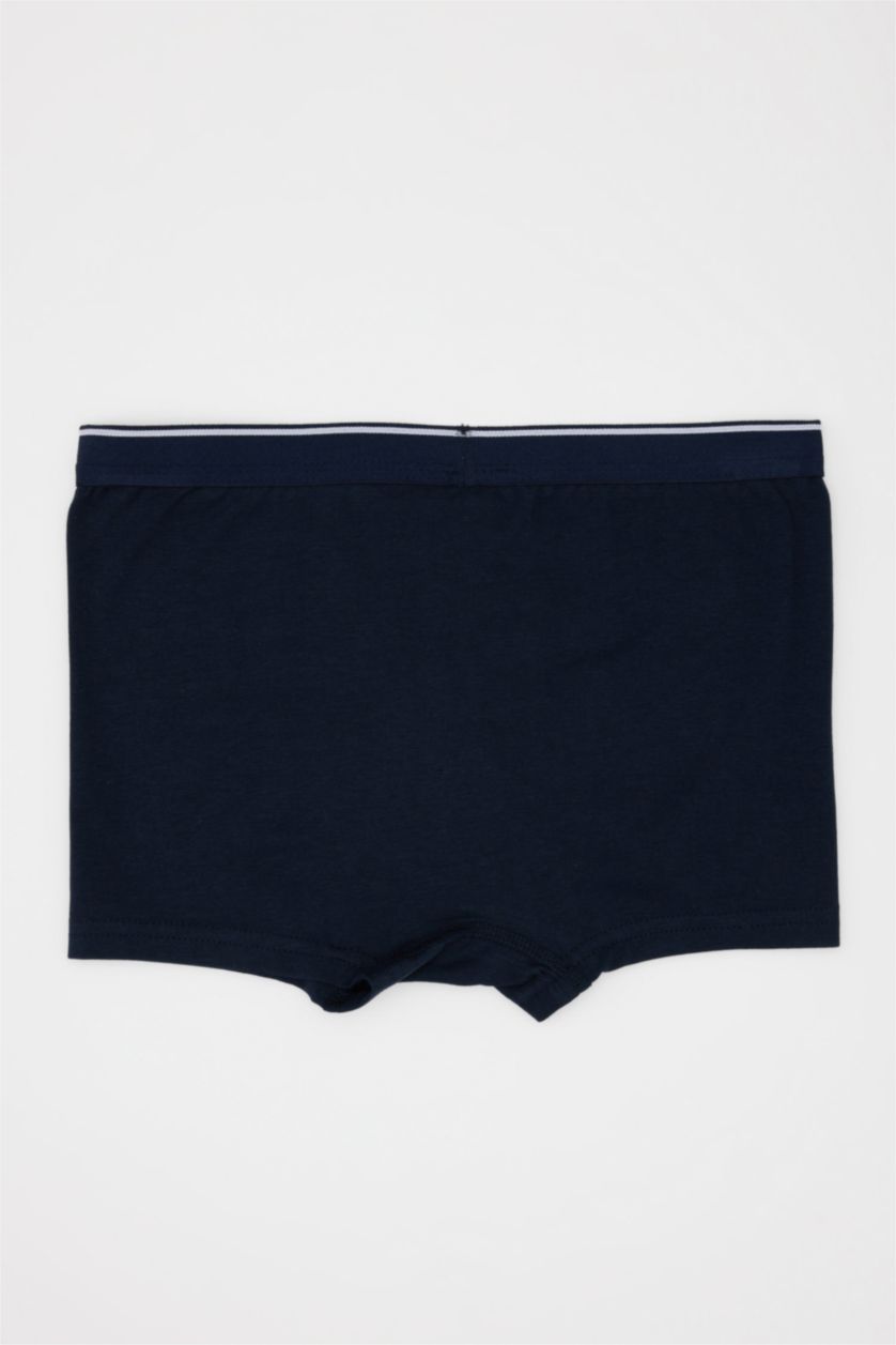 Erkek Çocuk - Genç Erkek Lacivert Uzay Baskılı 3'lü Boxer Erkek Çocuk