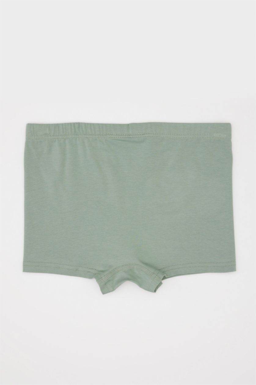 Erkek Çocuk - Genç Erkek Beyaz Hayvan Desenli 3'lü Boxer Erkek Çocuk