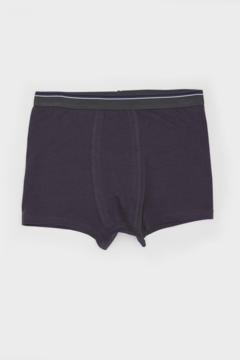 Erkek Çocuk - Genç Erkek Koyu Mavi 3'lü Boxer Erkek Çocuk