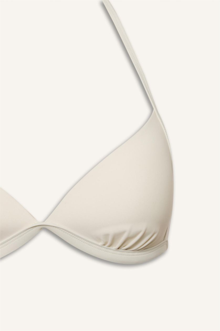 FEMME Blanc Haut de bikini Coupe régulière