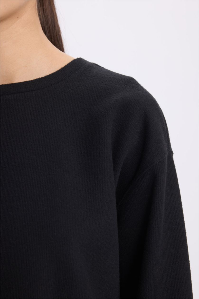 نساء أسود سيت سادة بيزك ردن طويل ورجل واسع - قطعتين