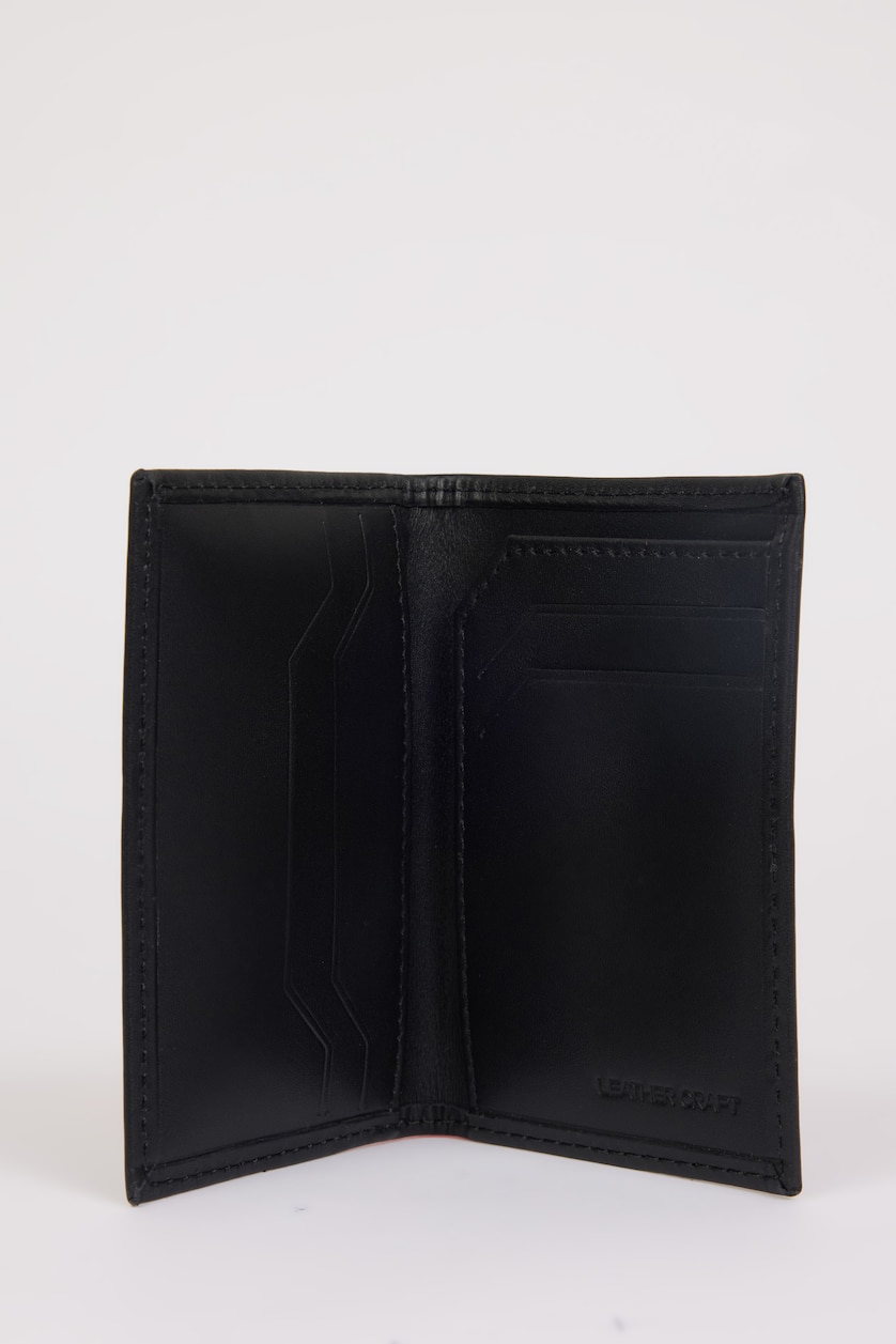 Men Black Man Leather Wallets
