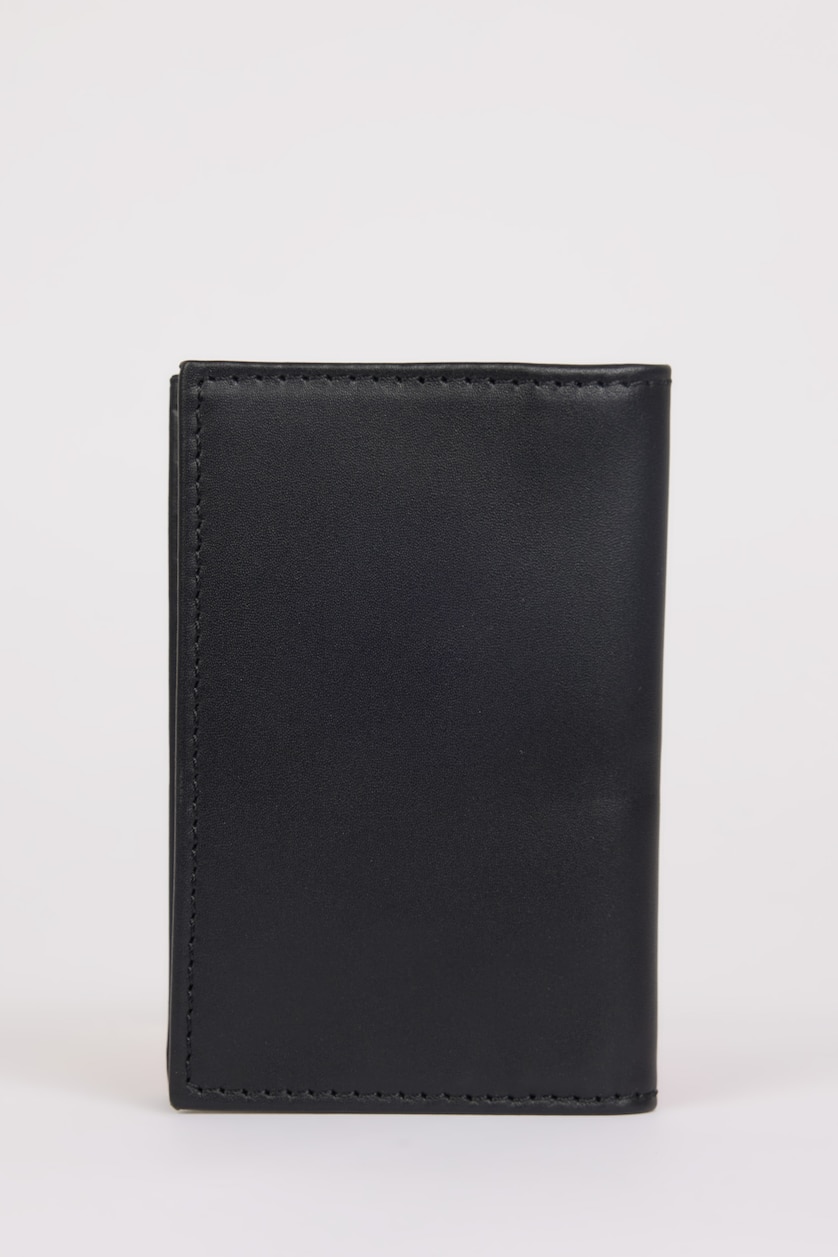 Men Black Man Leather Wallets