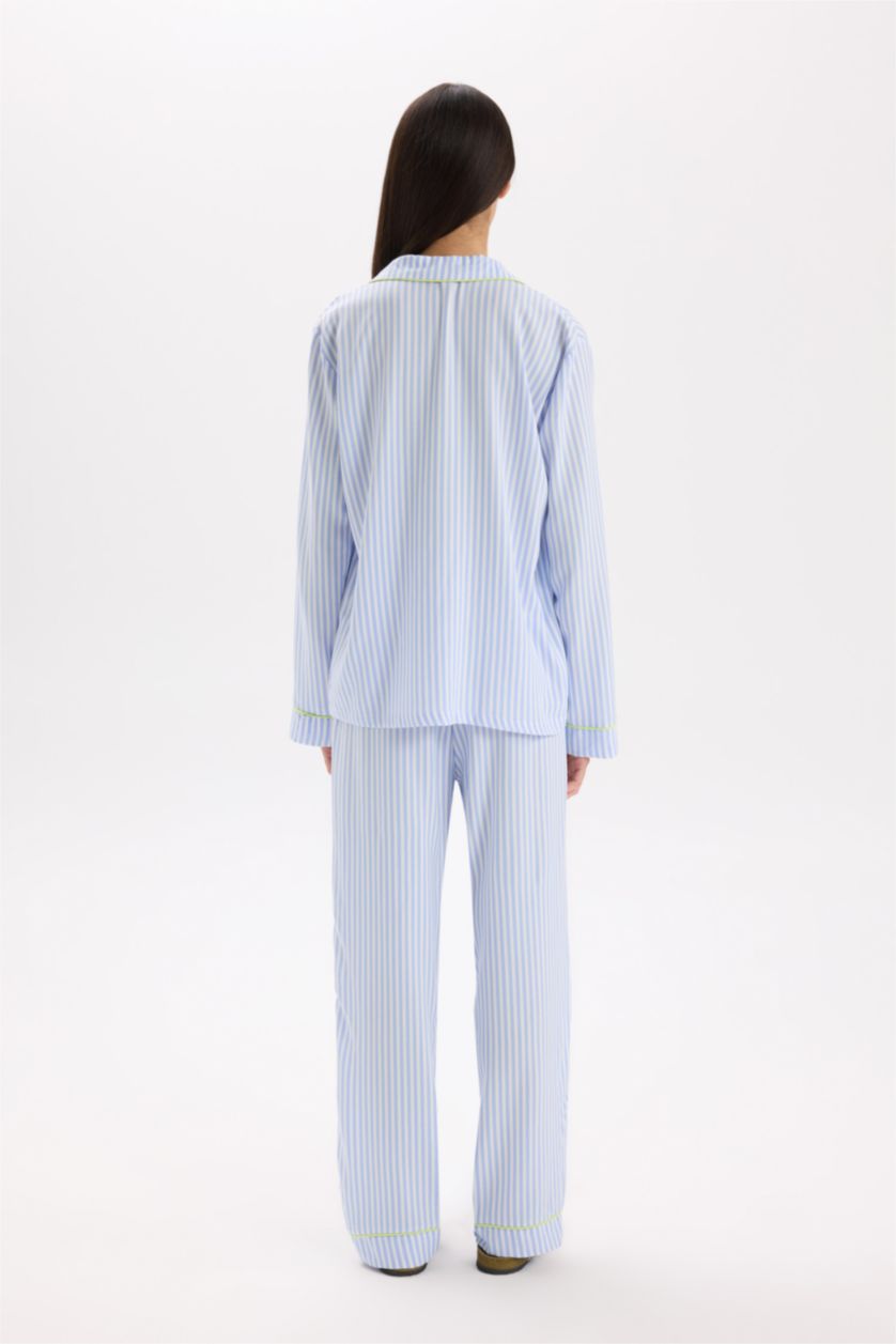 FEMME Bleu Viscose 2